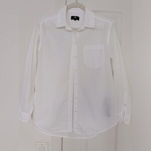 7 for all mankind white classic shirt